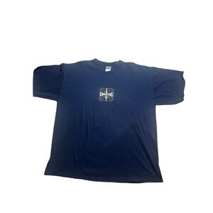 Navy Blue Choppers Hawaii Motorcycle Graphic‎ T Shirt